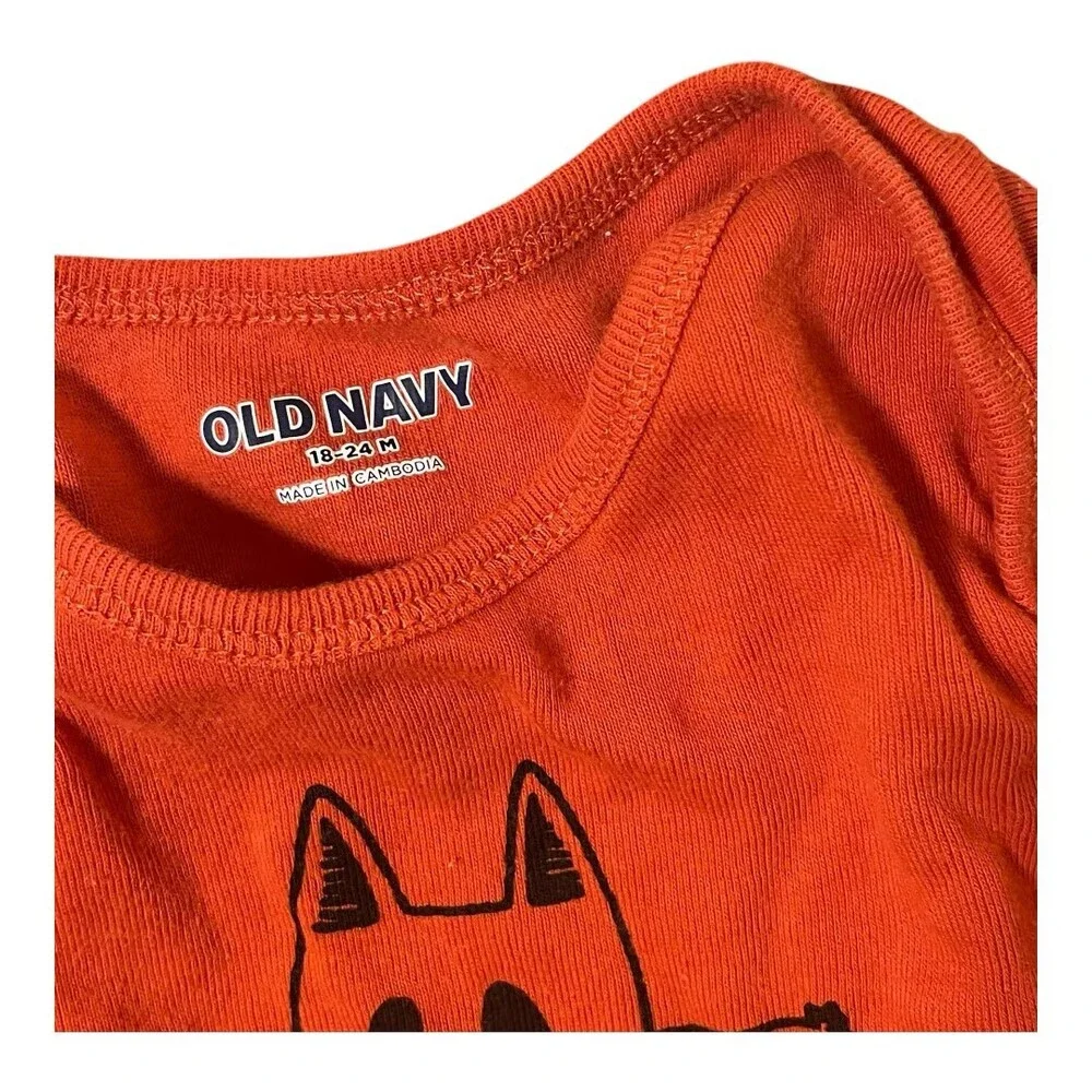 18mo Halloween clothing lot Old Navy Carters Cat&Jack 18-24 Ghost Skeleton 7pc